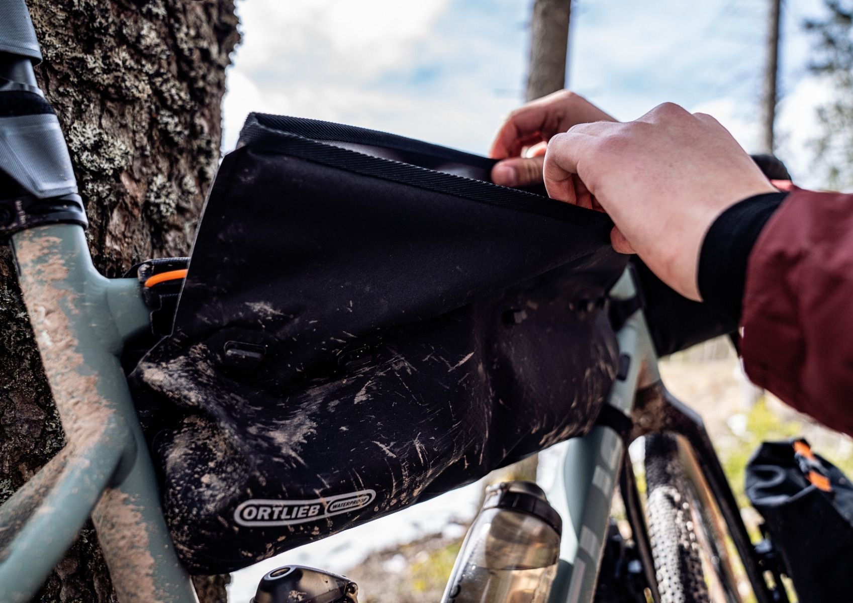 ORTLIEB Frame-Pack Toptube - vodotěsná rámová brašna na horní rámovou trubku