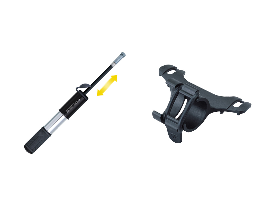 TOPEAK Race Rocket MT - celohliníková cyklistická pumpička