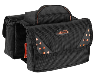 IBERA Top Tube Bag - rámová trojbrašna s pláštěnkou