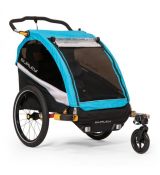 BURLEY D'Lite X - dvoumístný odpružený dětský vozík