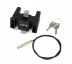 ORTLIEB Mounting Set - upevňovací mechanismus pro řídítkové brašny a košíky 140 g standard se zámkem