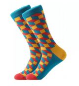 Veselé ponožky unisize 38 - 46 barevné vzory 1